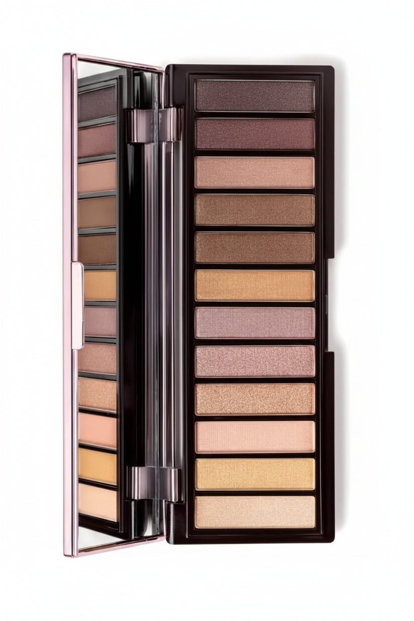 Maxxi Paleta De 12 Sombras 11,28g Natura Una Tono Nude