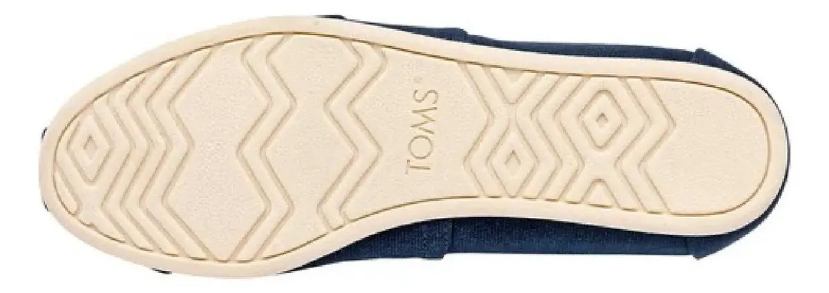 Alpargatas Toms Dama Navy Recycled Cotton Canvas