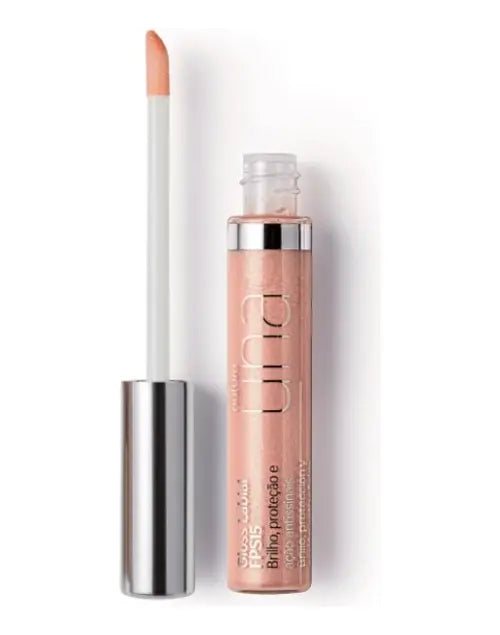 Gloss Labial Una Natura 8 Ml Perola 100