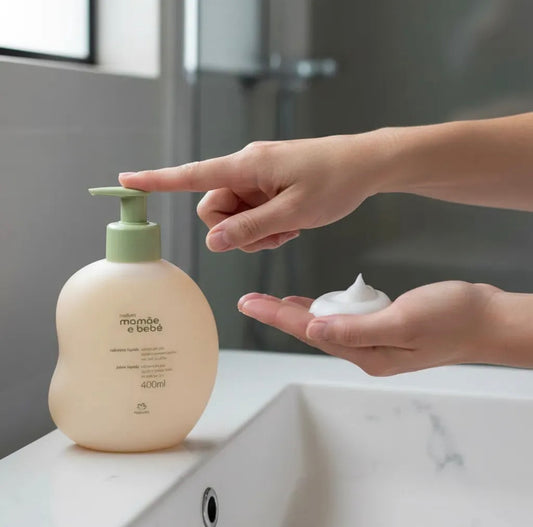 Natura Mamá Bebé Jabón Líquido de Cabeza a Pies 400ml