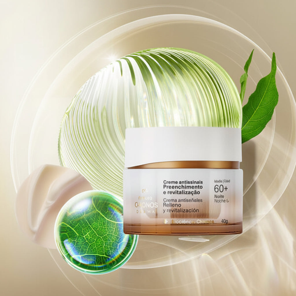 Crema de Noche Chronos Natura Anti-Signal Gel 60+, 40 g