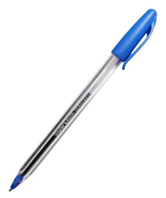 Plumas Paper Mate Kilométrico InkJoy 100 / Punto mediano / Tinta azul / 12 piezas