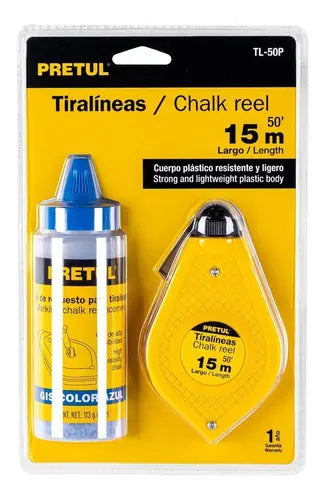 Tiralíneas 50 Ft con Gis, Pretul 28574