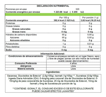 Endulzante Svetia Metco Granulado — 320 g