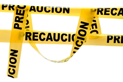 Cinta Precaución Truper Plast. Rollo 304 Mt. # Cide-301 Color Amarillo