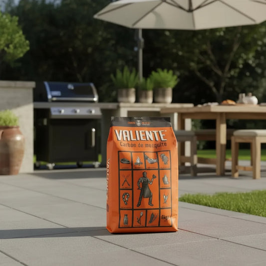 Carbón De Mezquite Valiente 6kg