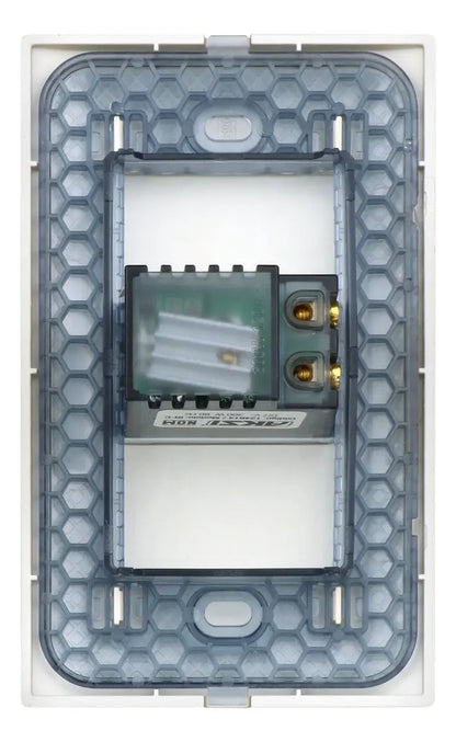 Atenuador De Luz Rotativo Con Placa Aksi Línea Altimus Color Dorado