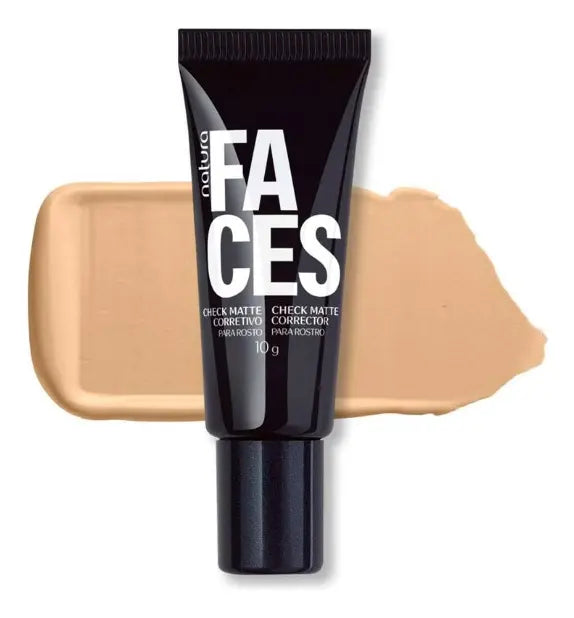 Corrector Rostro Y Ojeras De Natura Faces Check Matte Tono 19N