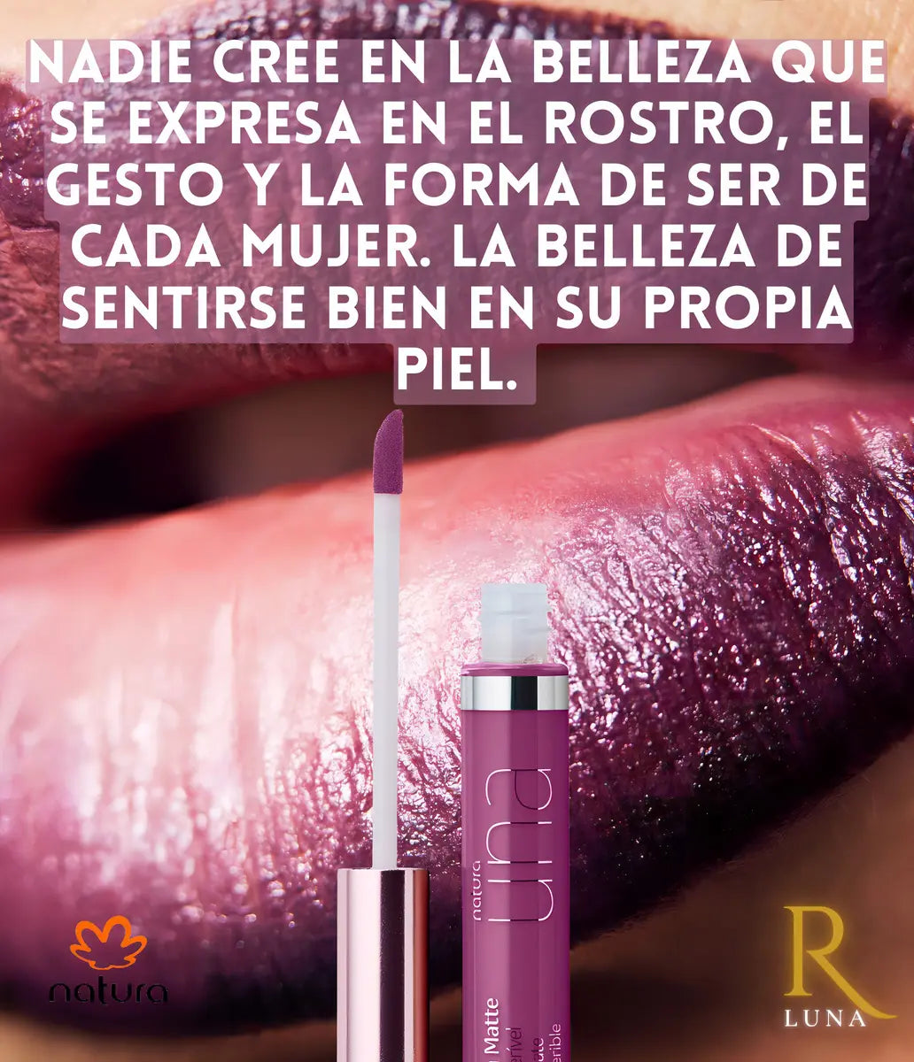 Labial Mate Intransferible Una Natura Violeta