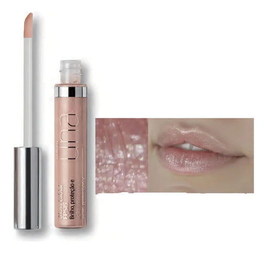 Gloss Labial Una Natura 8 Ml Perola 100
