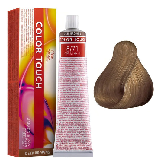Tinte Semi Permanente Wella Color Touch 60 Ml Tono 8/71