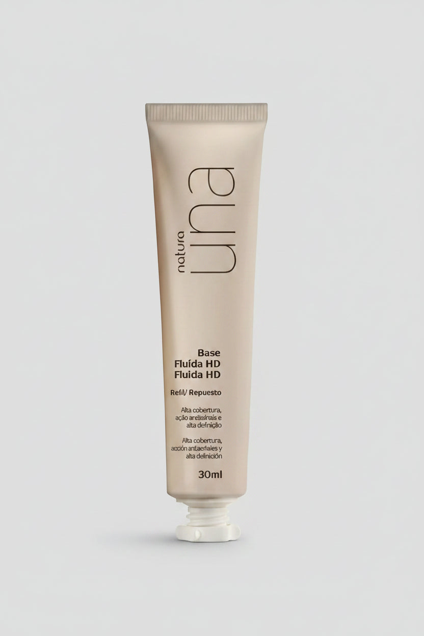 Base Fluida HD Una Natura Tono 19N - Repuesto 30 Ml 12F