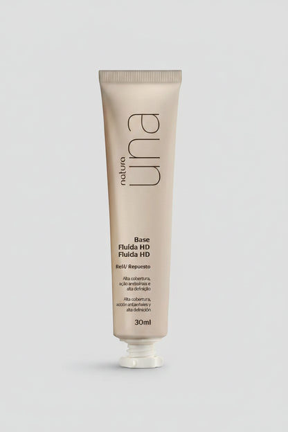 Base Fluida HD Una Natura Tono 19N - Repuesto 30 Ml 12F