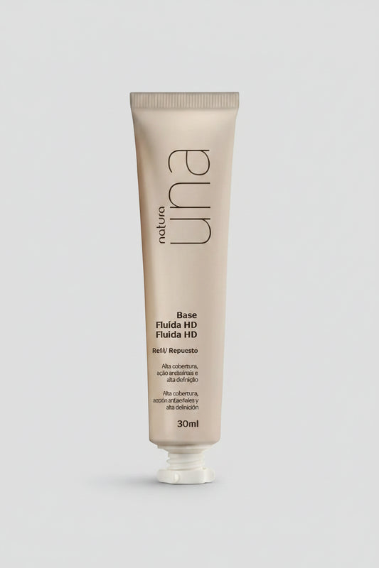 Base Fluida HD Una Natura Tono 19N - Repuesto 30 Ml 12F