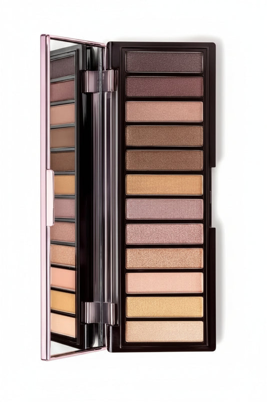 Maxxi Paleta De 12 Sombras 11,28g Natura Una Tono Nude