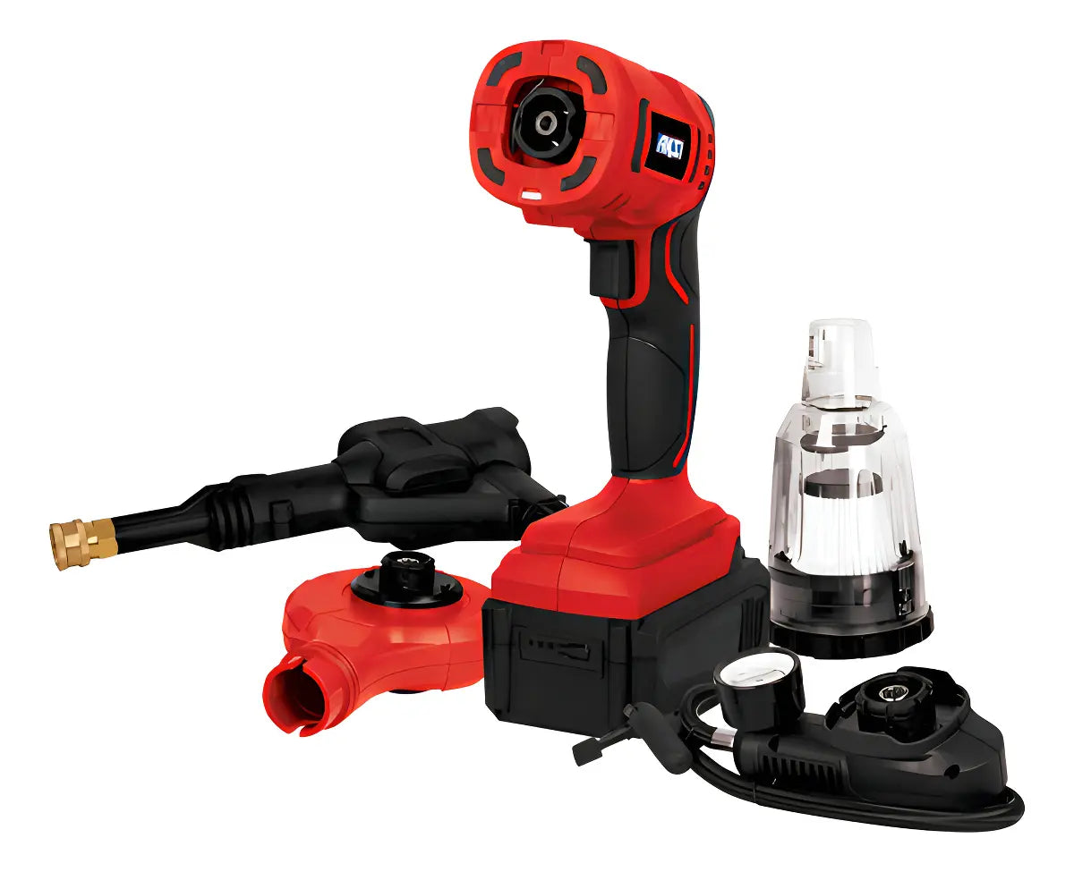 Hidrolavadora Multifuncional Aksi Switch 450 Psi Carga Rapida 20v Profesional