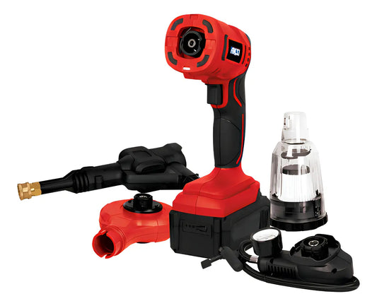 Hidrolavadora Multifuncional Aksi Switch 450 Psi Carga Rapida 20v Profesional