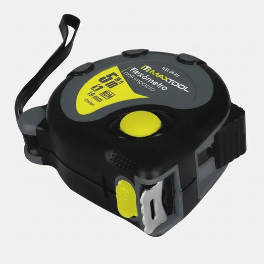 Flexómetro Anti-impacto Maxtool 5 Mts 301632 Cinta Anti-reflectante