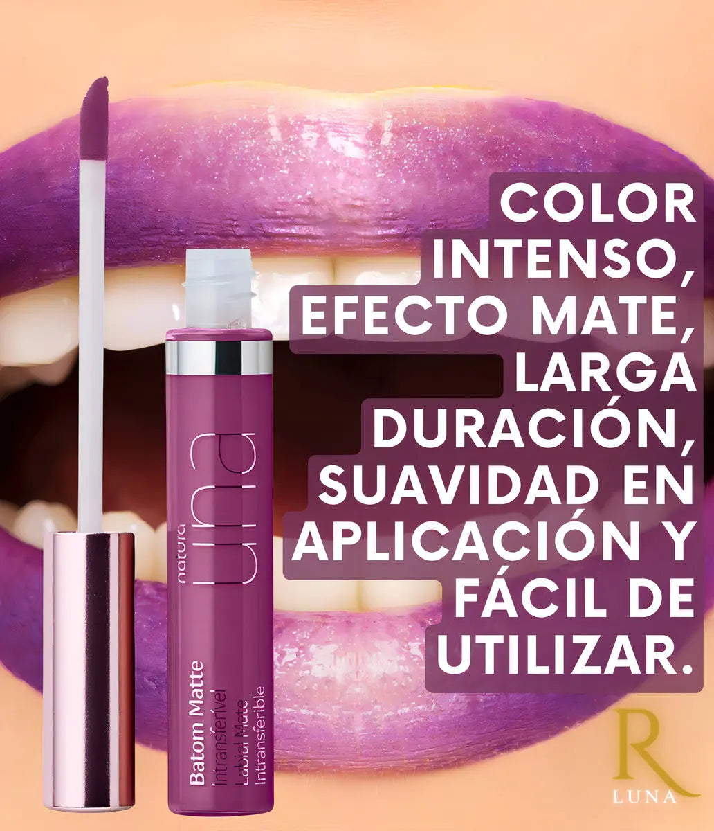 Labial Mate Intransferible Una Natura Violeta