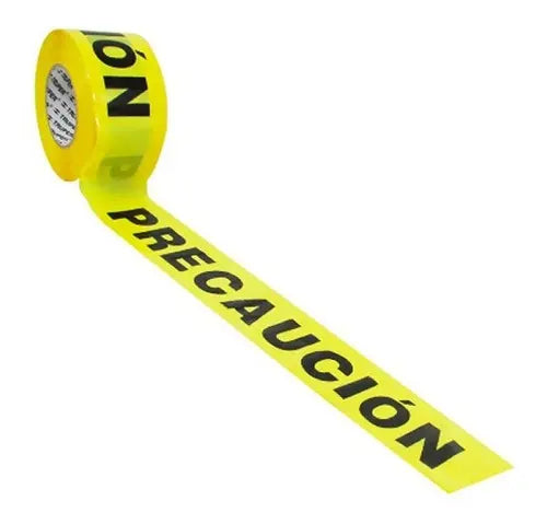 Cinta Precaución Truper Plast. Rollo 304 Mt. # Cide-301 Color Amarillo