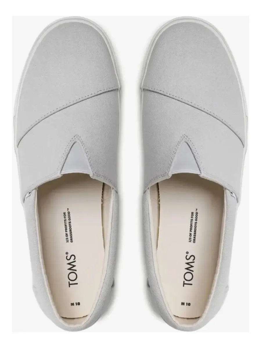 Alpargatas Toms Caballero Lunar Grey Washed Canvas