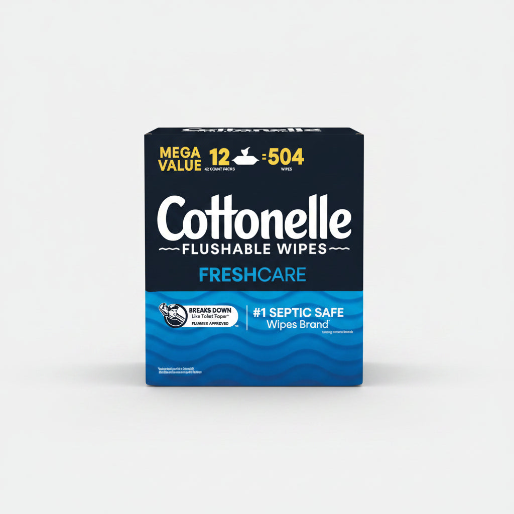 Toallitas Húmedas Cottonelle Desechables En El Inodoro