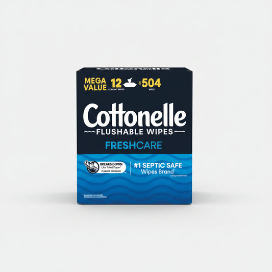 Toallitas Húmedas Cottonelle Desechables En El Inodoro
