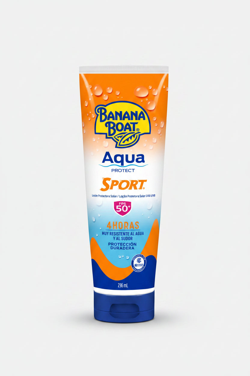Protector Solar Banana Boat Aqua Protect Sport Fps50+ 236ml