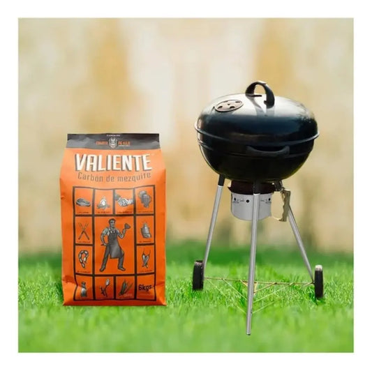 Carbón De Mezquite Valiente 6kg
