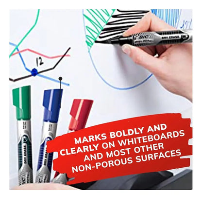 Marcadores De Borrado En Seco Bic 4 Pz Intensity Advanced