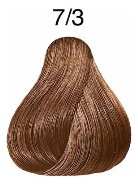 Tinte en Crema Wella Color Touch 7/3 con Cobertura de Canas