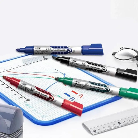 Marcadores De Borrado En Seco Bic 4 Pz Intensity Advanced