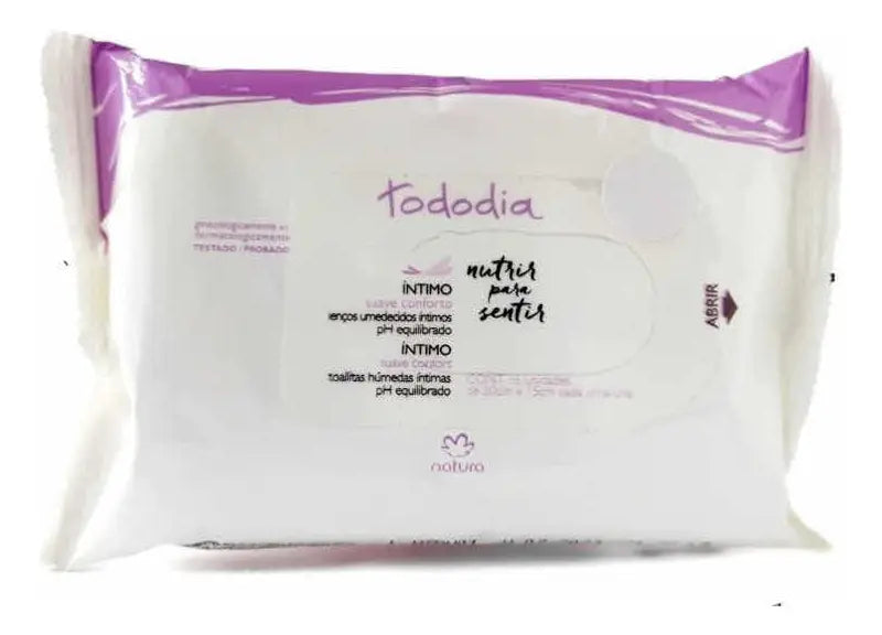 Toallitas Húmedas Intimas Suave Confort Tododia Natura