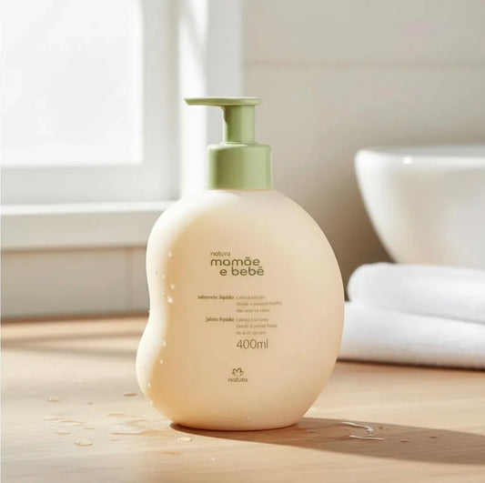 Natura Mamá Bebé Jabón Líquido de Cabeza a Pies 400ml