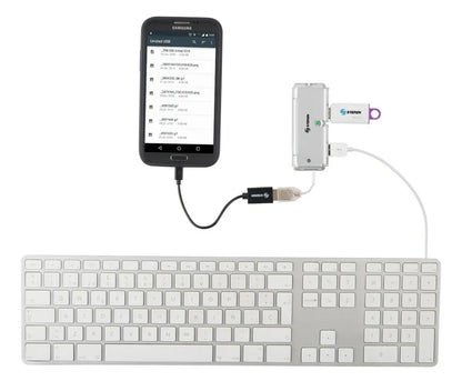Cable OTG para Celulares Android — USB-455, Negro
