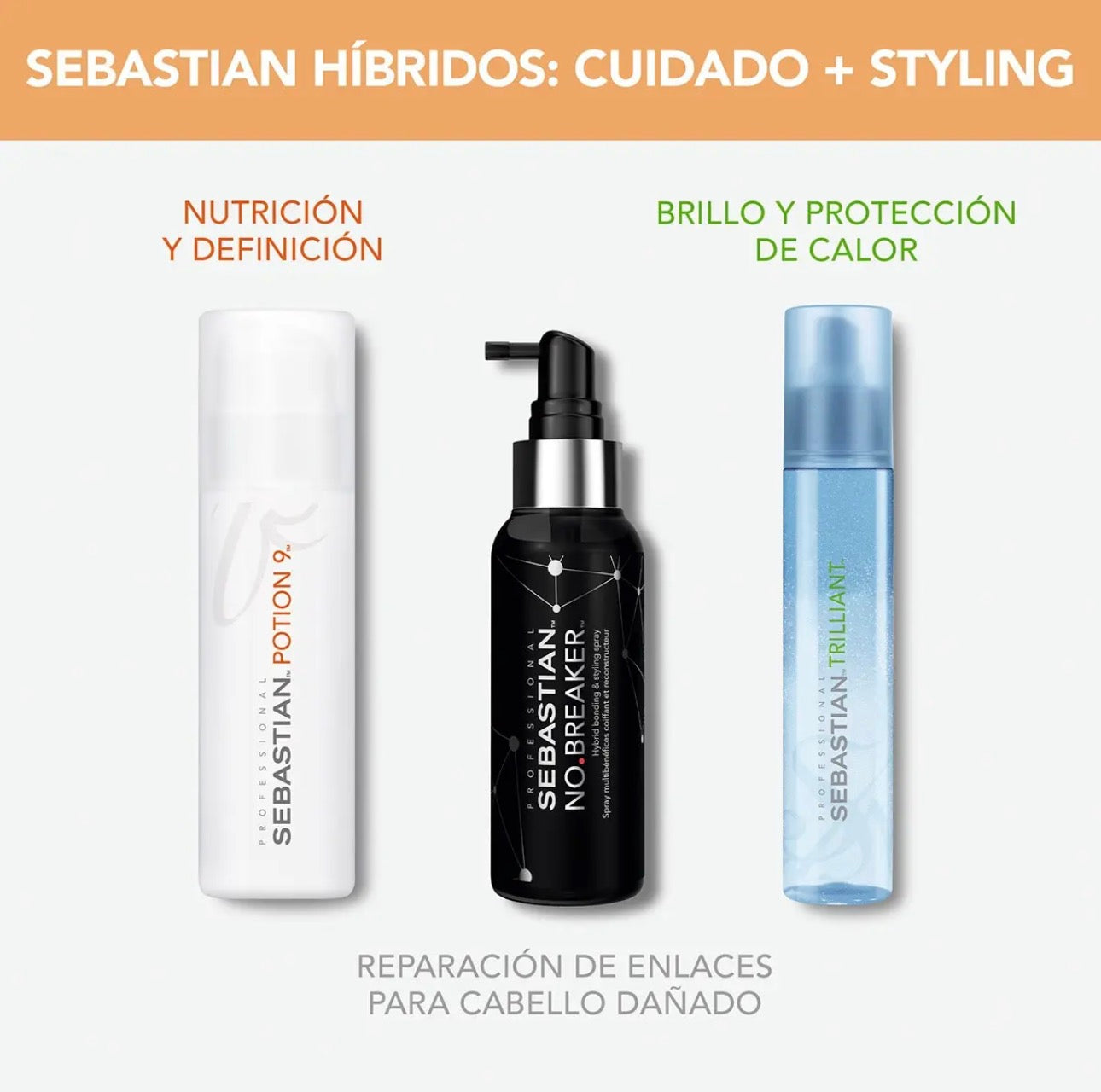 Tratamiento Capilar Sebastian Professional Potion 9 — 50 ml