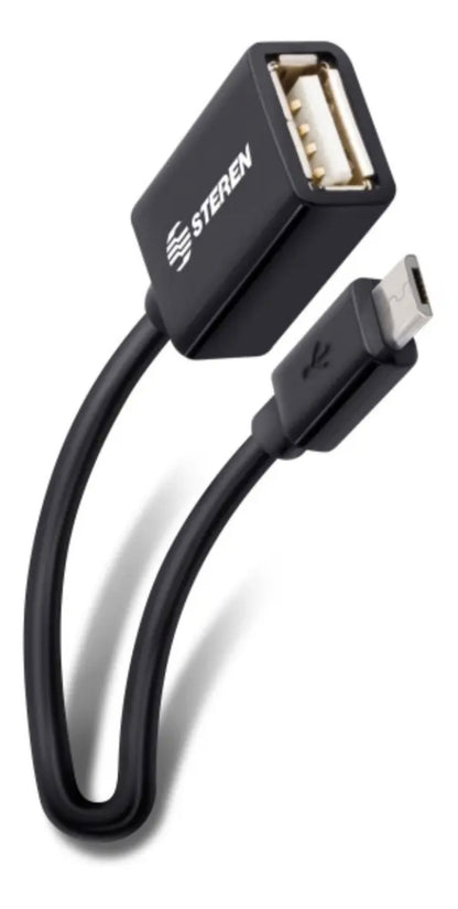 Cable OTG para Celulares Android — USB-455, Negro