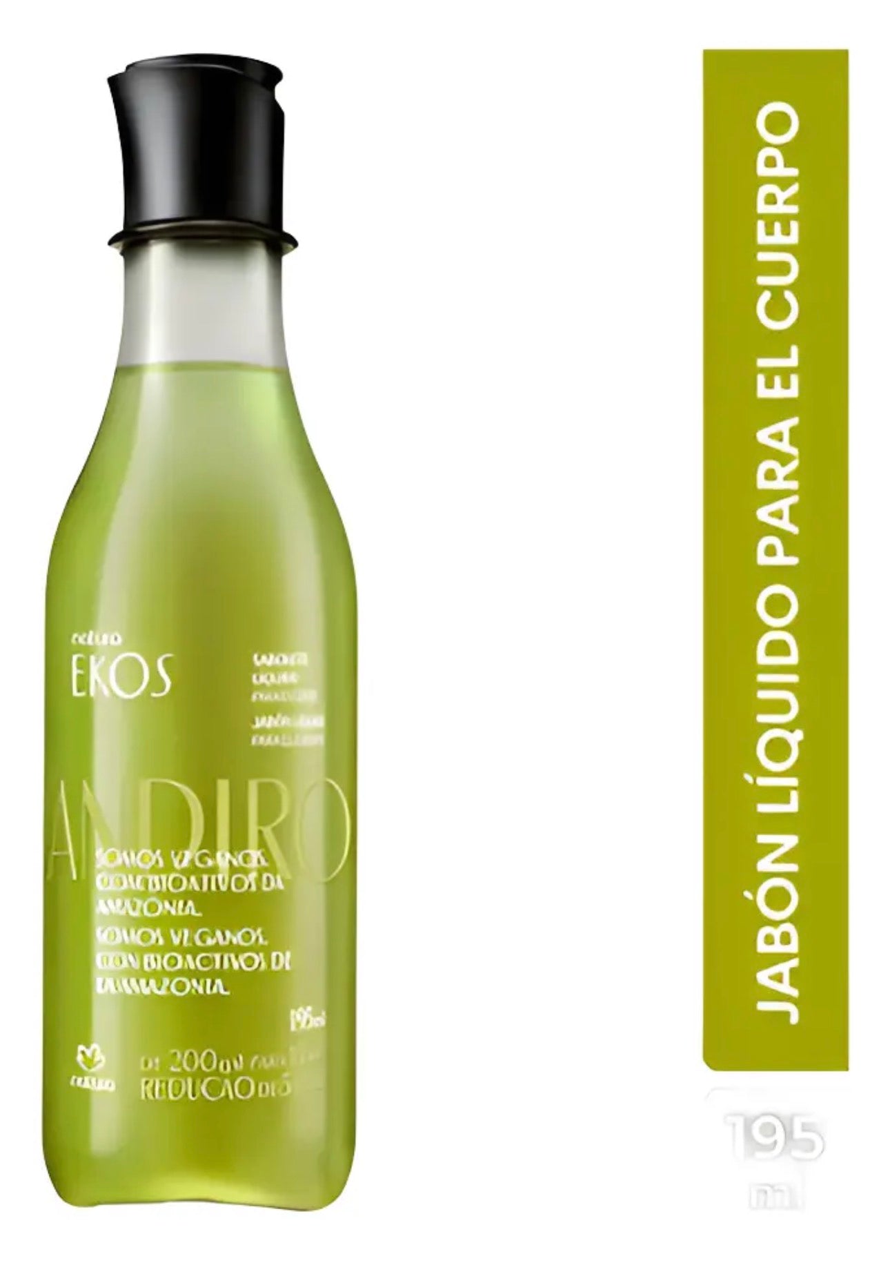 Jabón Líquido Corporal Natura Ekos Andiroba — 195 ml