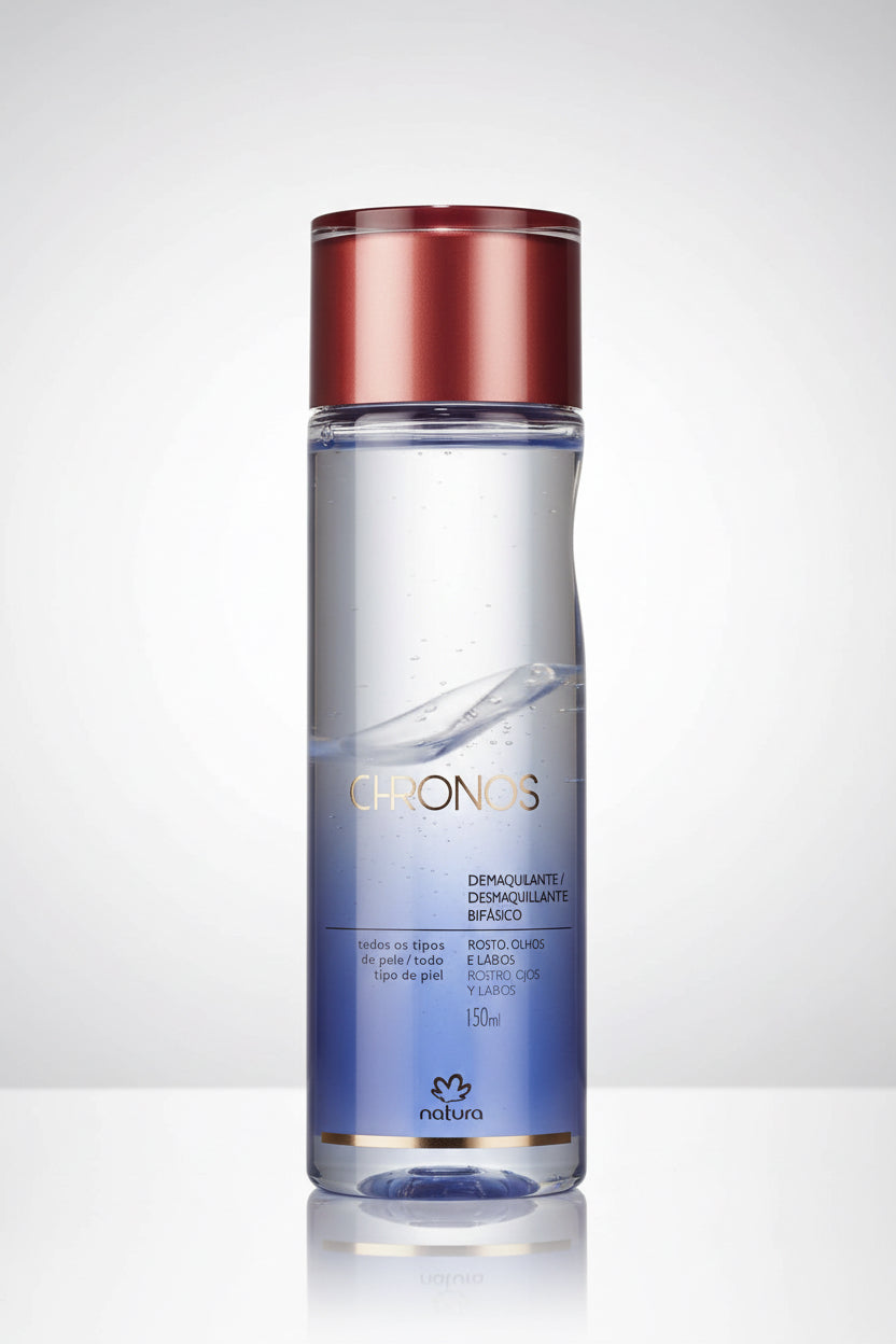 Natura Desmaquillante Bifásico Chronos 150ml Remoción Intensiva