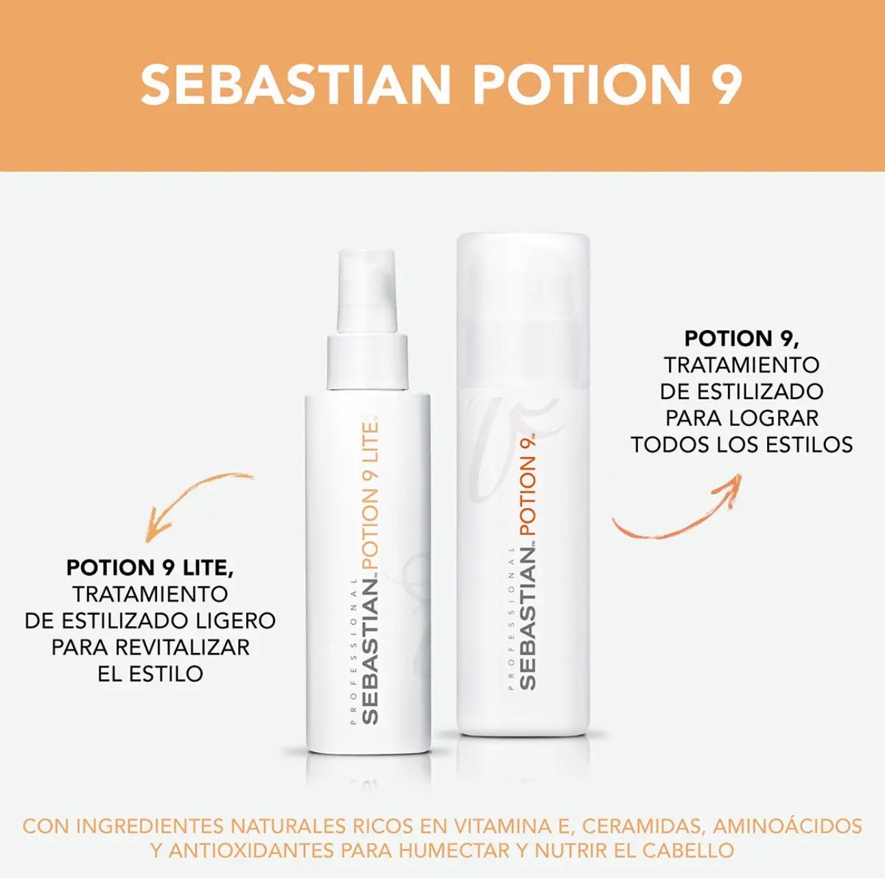 Tratamiento Capilar Sebastian Professional Potion 9 — 50 ml