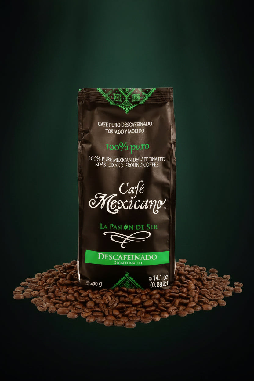 Café Mexicano Descafeinado Molido 400g