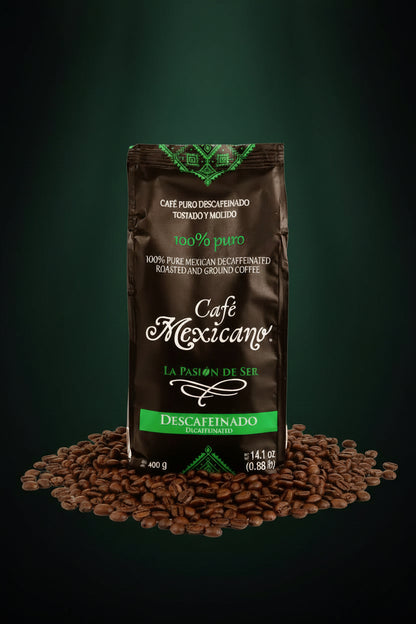 Café Mexicano Descafeinado Molido 400g