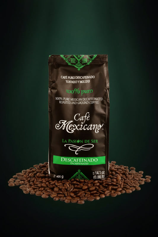 Café Mexicano Descafeinado Molido 400g